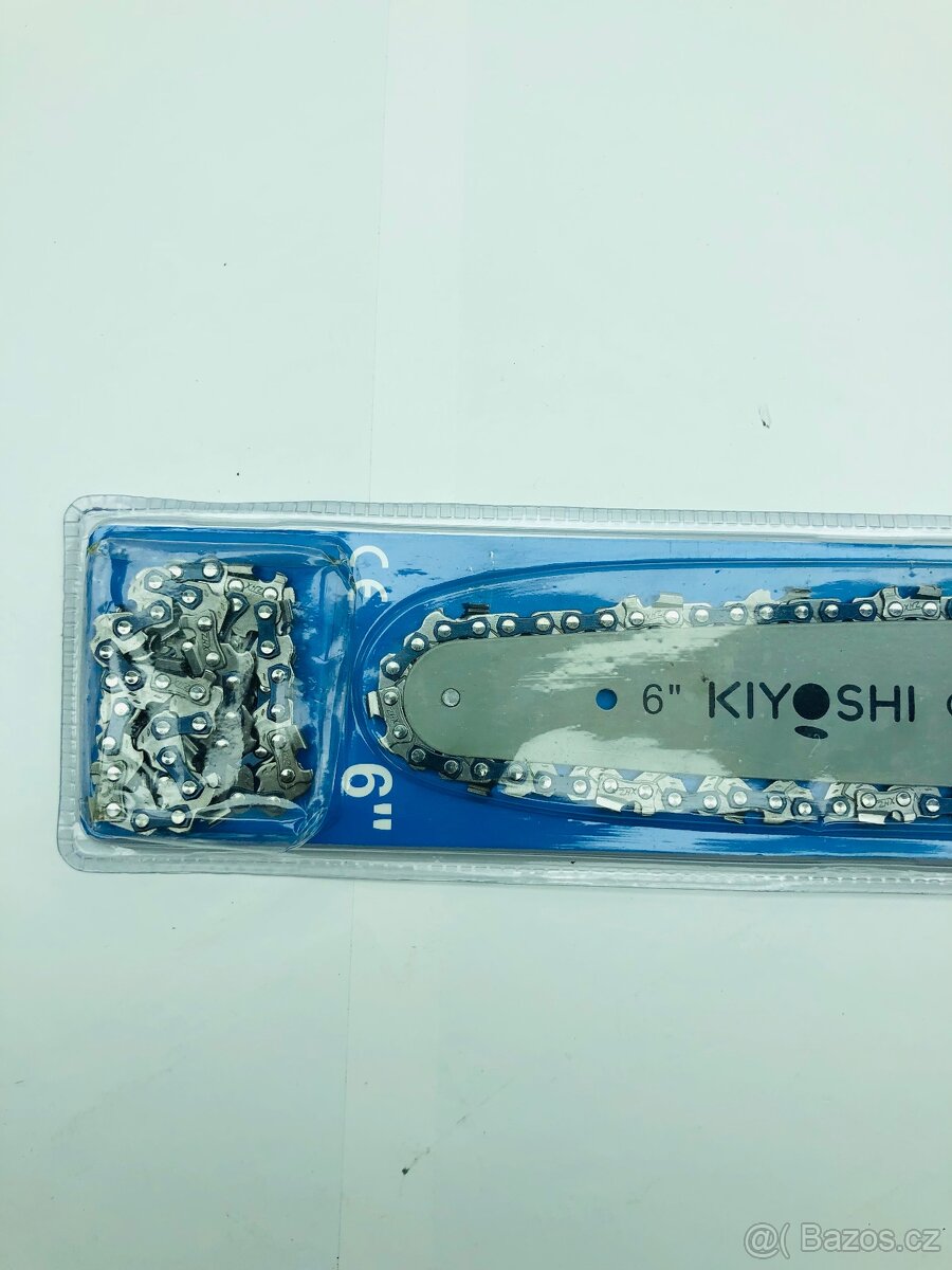 Lišta k pile 6”+ 2x řetěz k Aku řetězová pila - 3