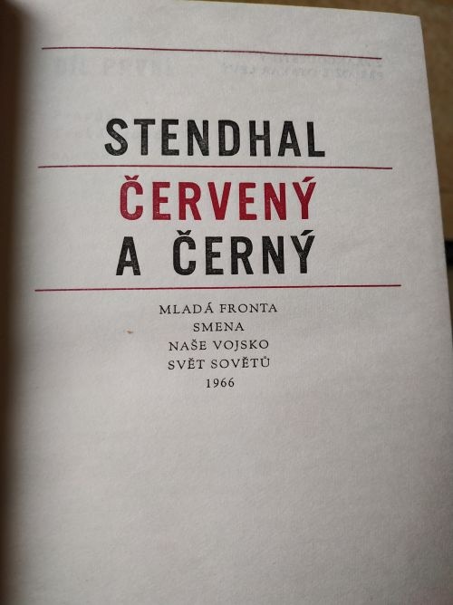 Červený a černý (Stendhal) - 3