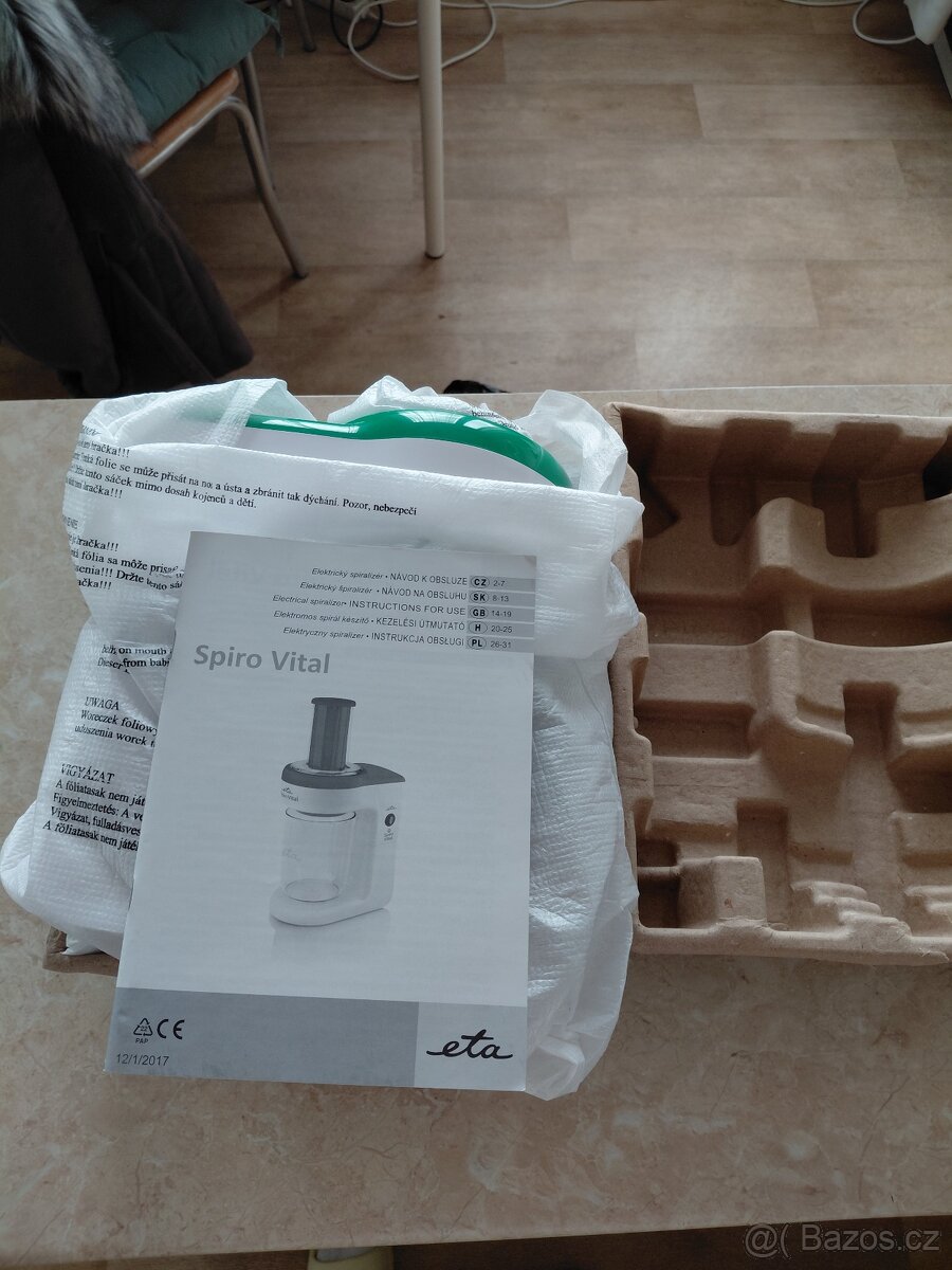 Elektický spiralizér Eta, vhodný i jako dárek - 3