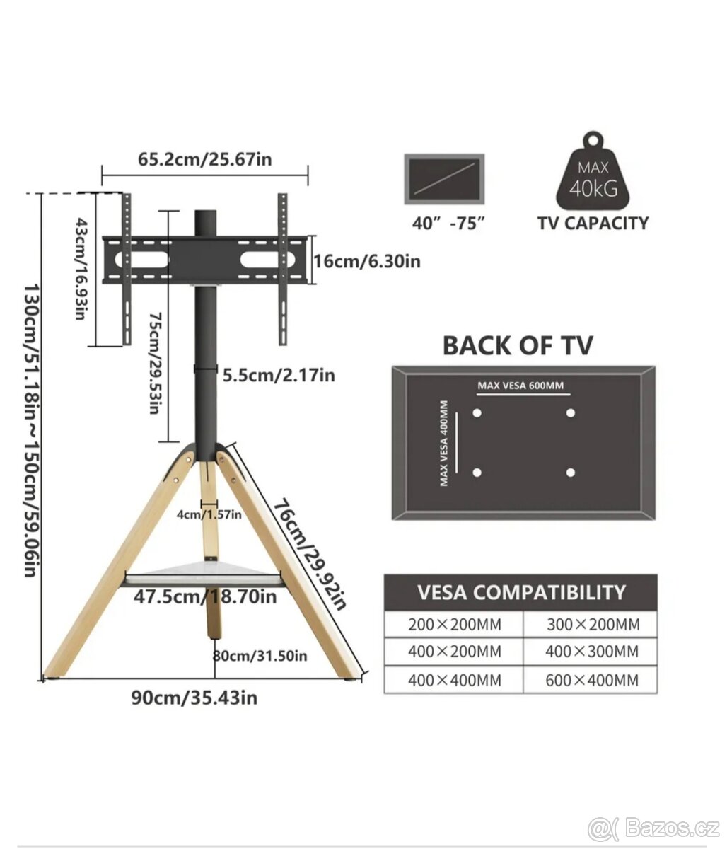 Tv stojan. Led tv - 3