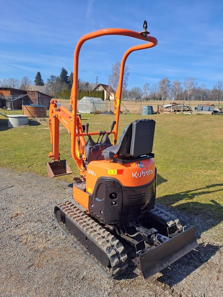 Minibagr Kubota U10-3, rv 2015 - 3