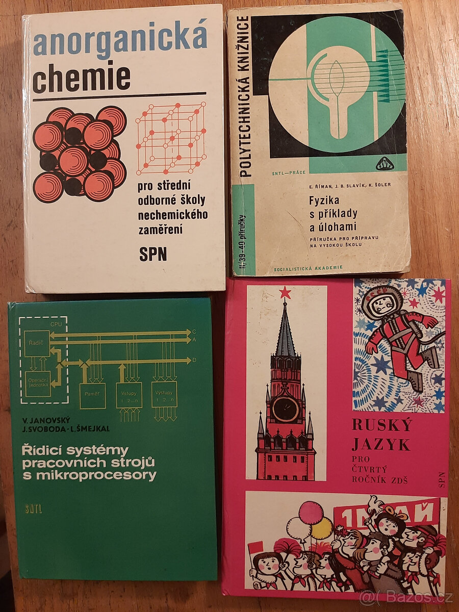 Učebnice pro SPŠ + Fyz, RJ, M, Ch, sváření - 3