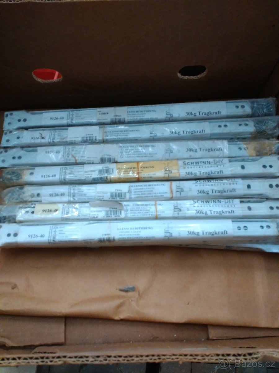 Kolejničky pojízdné pro šuplíky - 3