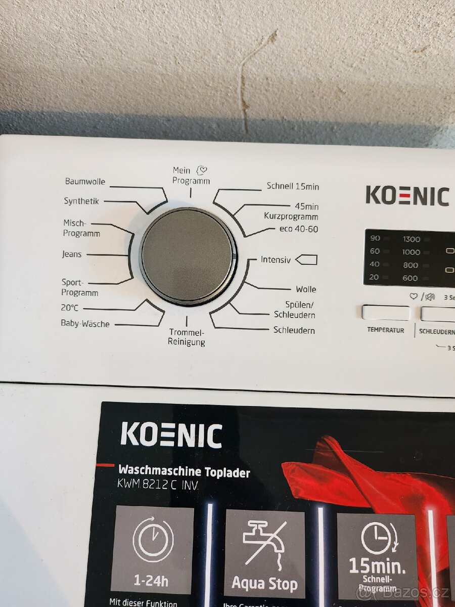 Koenic Pračka 8 kg ( Doprava ) - 3