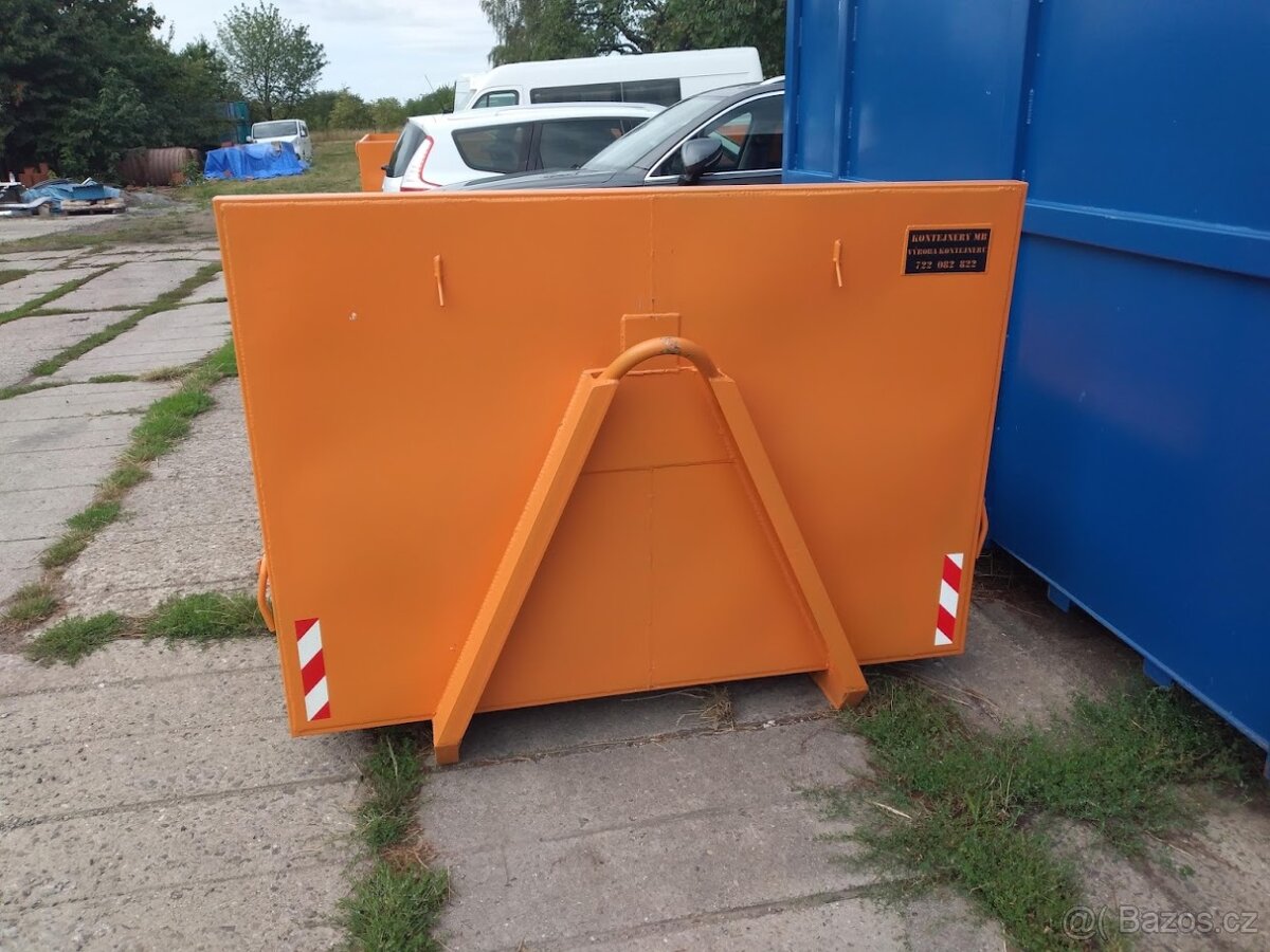 Prodám hákový suťový kontejner Multicar 2m3 - 3