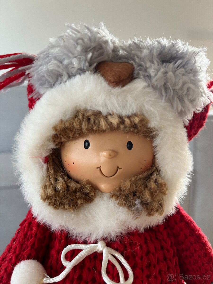 Vánoční dekorace skřítek - 3