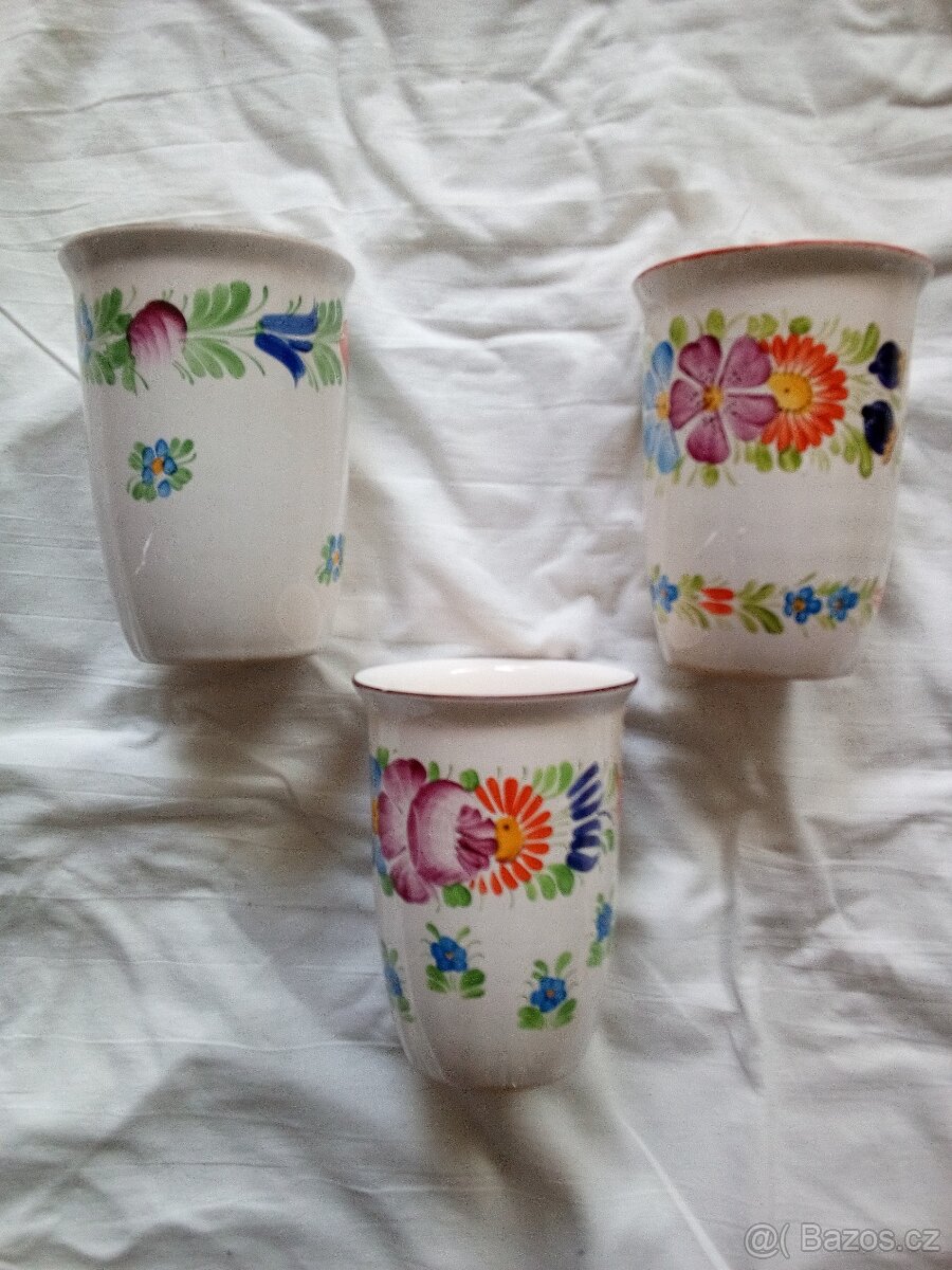 Chodská keramika bílá - 3