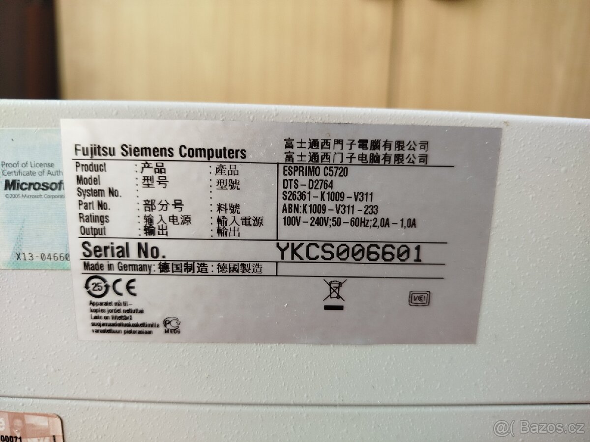 PC Fujitsu Esprimo C5720 - 3
