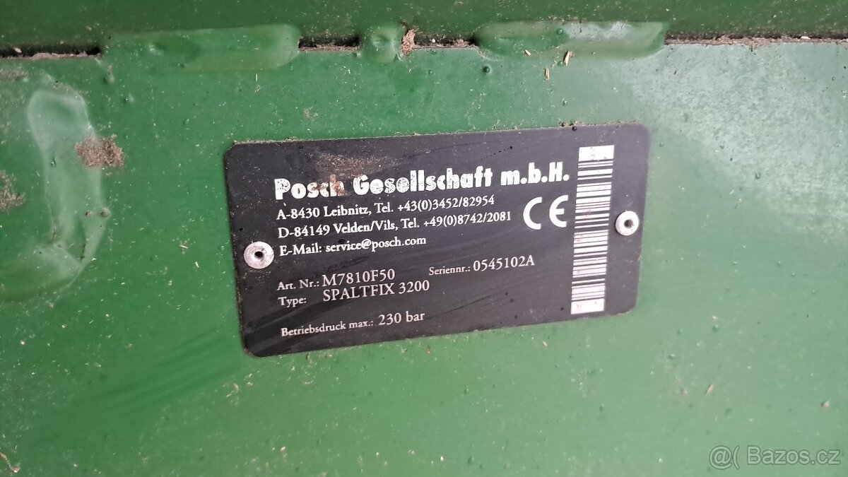 Štípací automat na dřevo Posch - 3