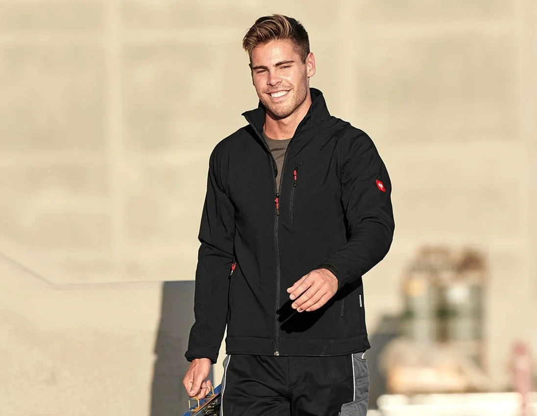 Engelbert STRAUSS outdoor PÁNSKÁ BUNDA SOFTSHELL dryplexx - 3