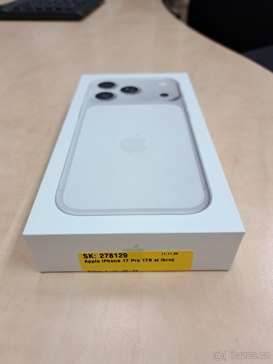 iPhone 17 Pro 1TB stříbrná (CZE) - 3