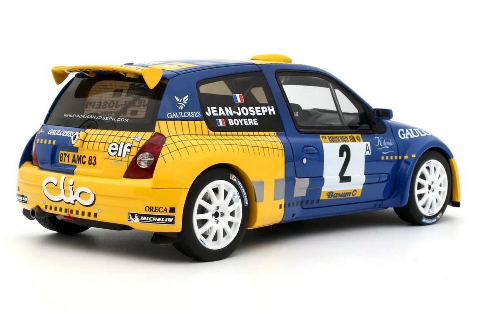 Renault Clio S1600 Barum Rally Zlín 2004 1:18 OttoMobile - 3