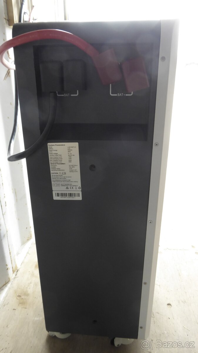 Baterie pro fotovoltaiku FVE uložiště 15kwh lifepo4 JK BMS - 3