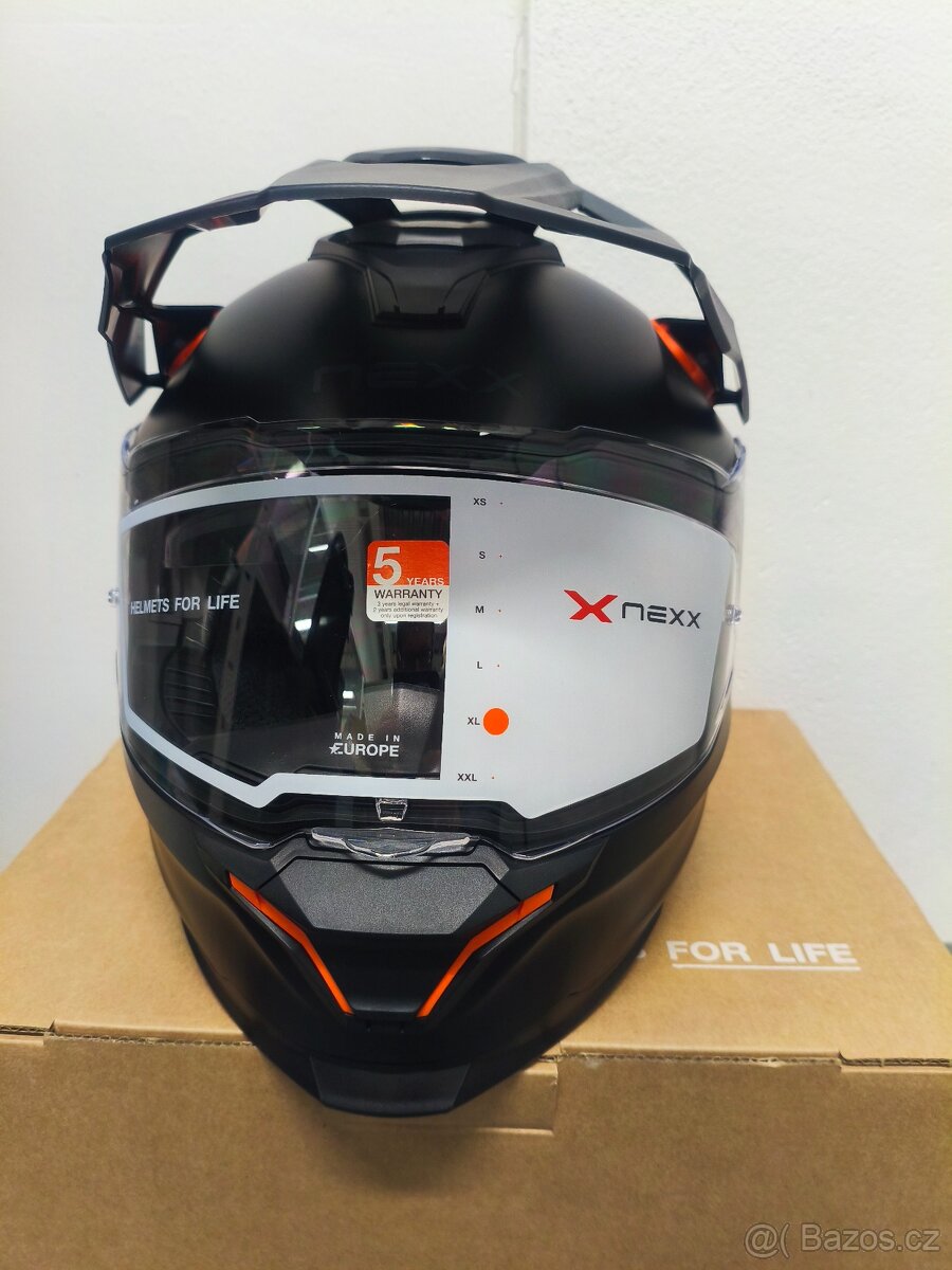 Adventure helma na motorku NEXX. Nová - 3