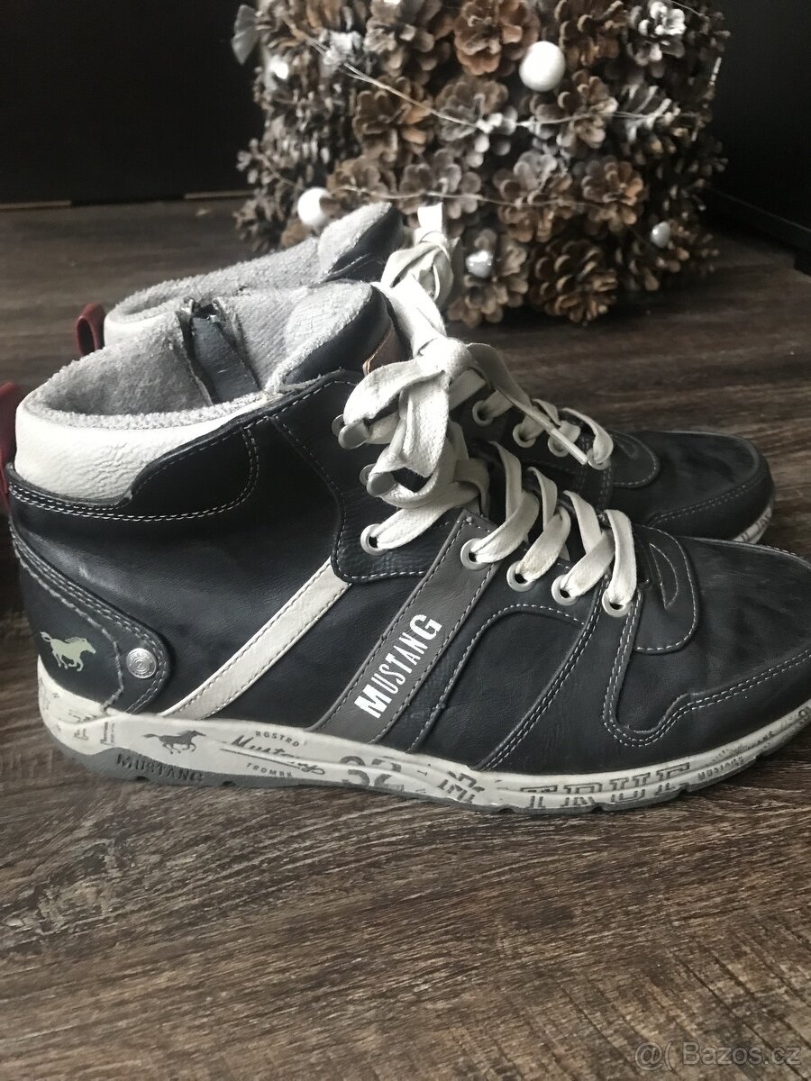 Panske kotnikove boty Mustang - 3