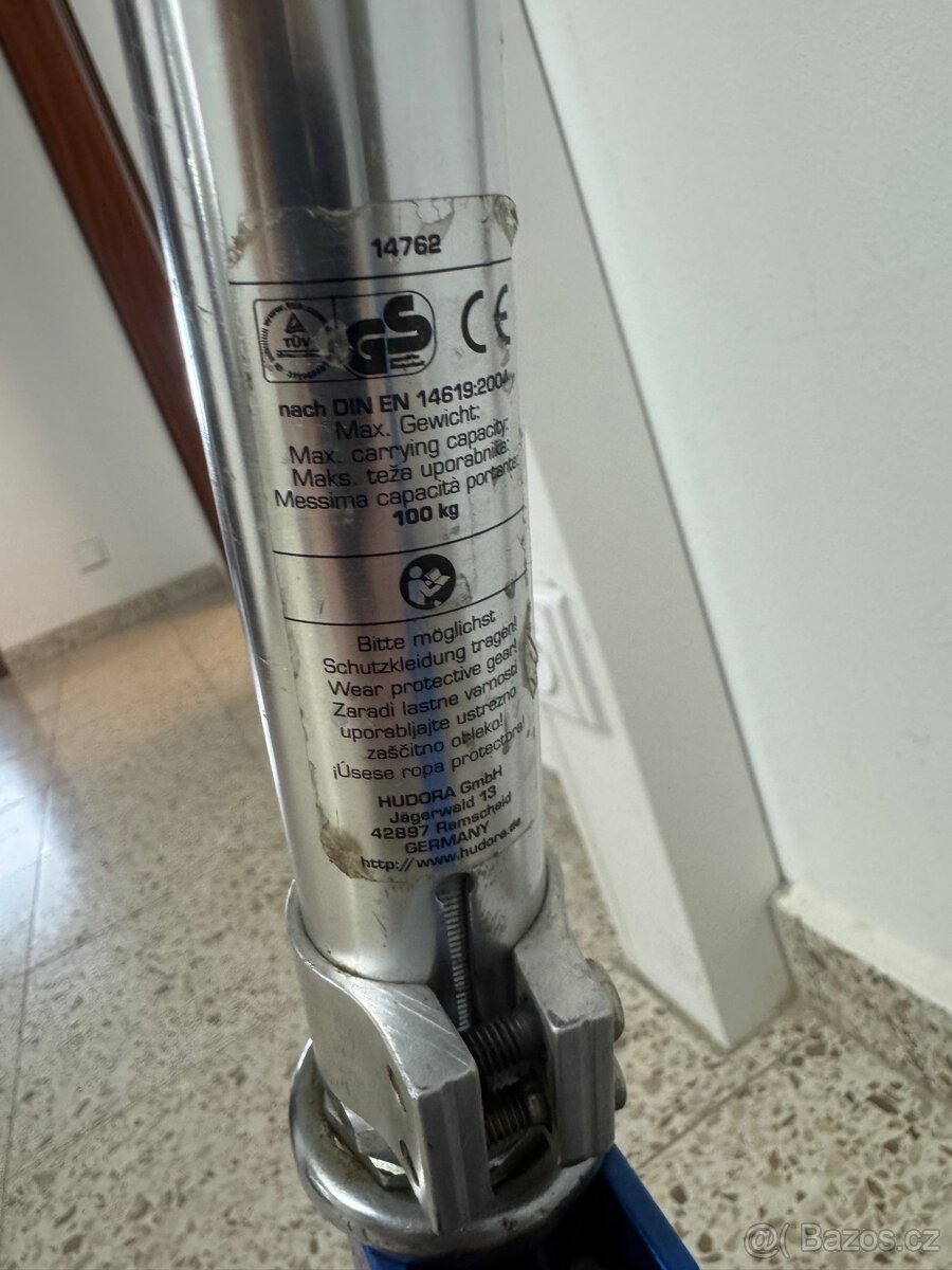 Modrá Skládací Koloběžka HUDORA - 3