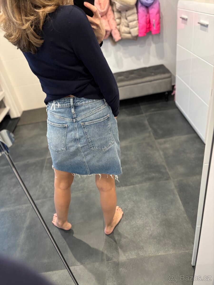 Set 3v1 - riflová sukně Calvin Klein - 3