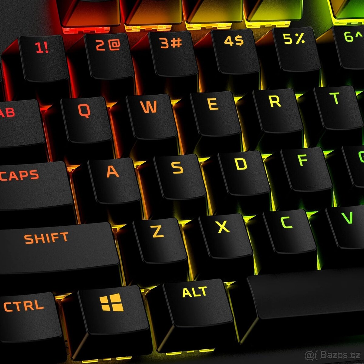 US HyperX černé PBT náhradní klávesy - 3