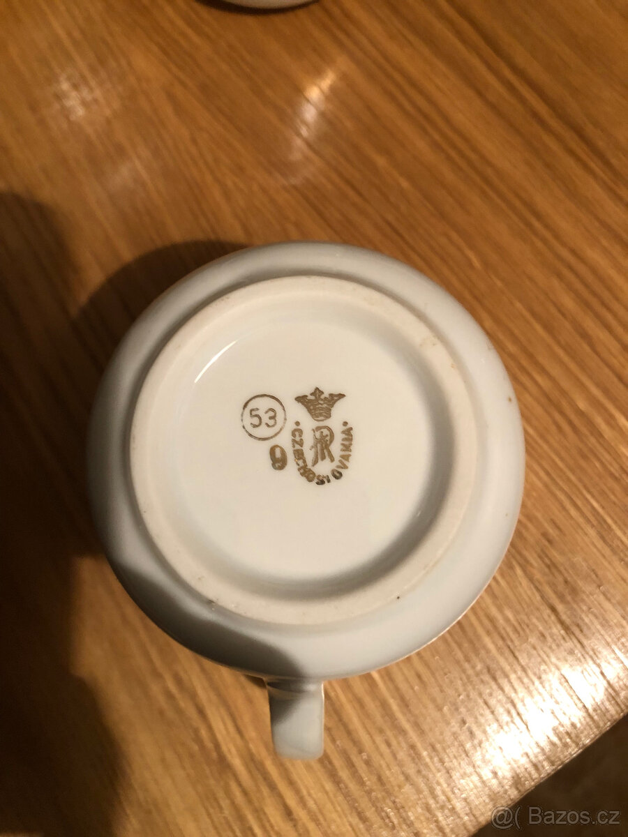 Krásné retro hrníčky sada - 3