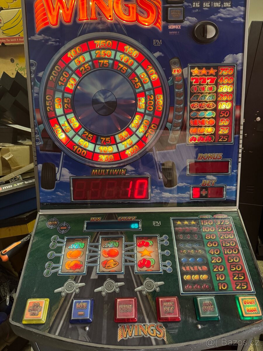 Výherni automaty válcové - 3