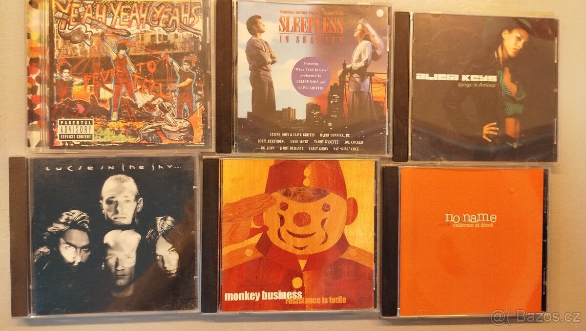 Spoustu originální CD nosičů -LUCIE, Sting, Chinaski,, dalš - 3
