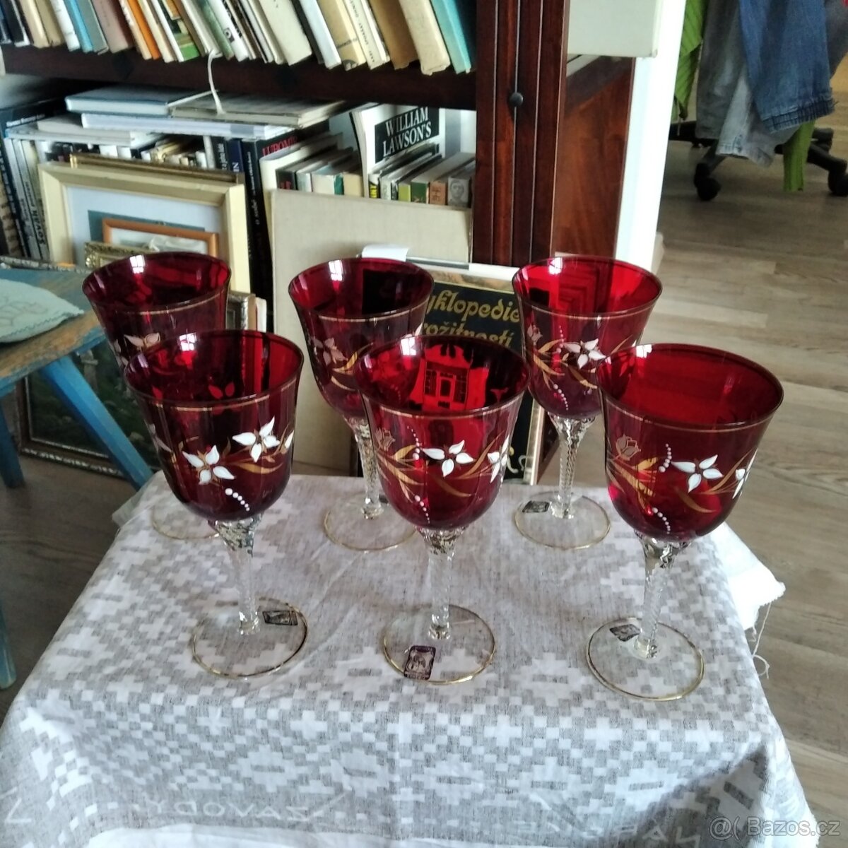 stare novoborske sklo vazy misy - 3