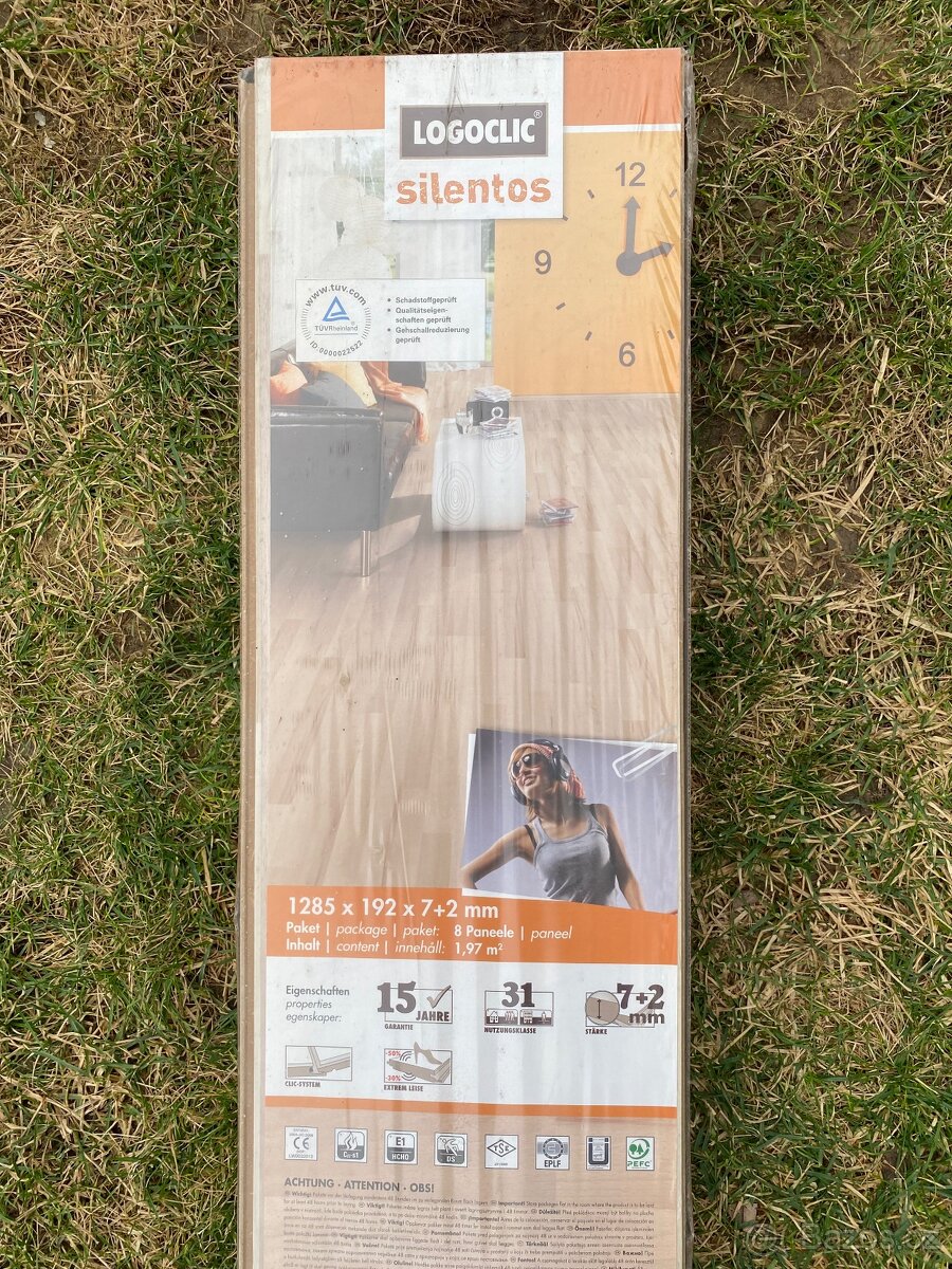 Laminátová podlaha 1,97 m2 Logoclic Silentos - 3