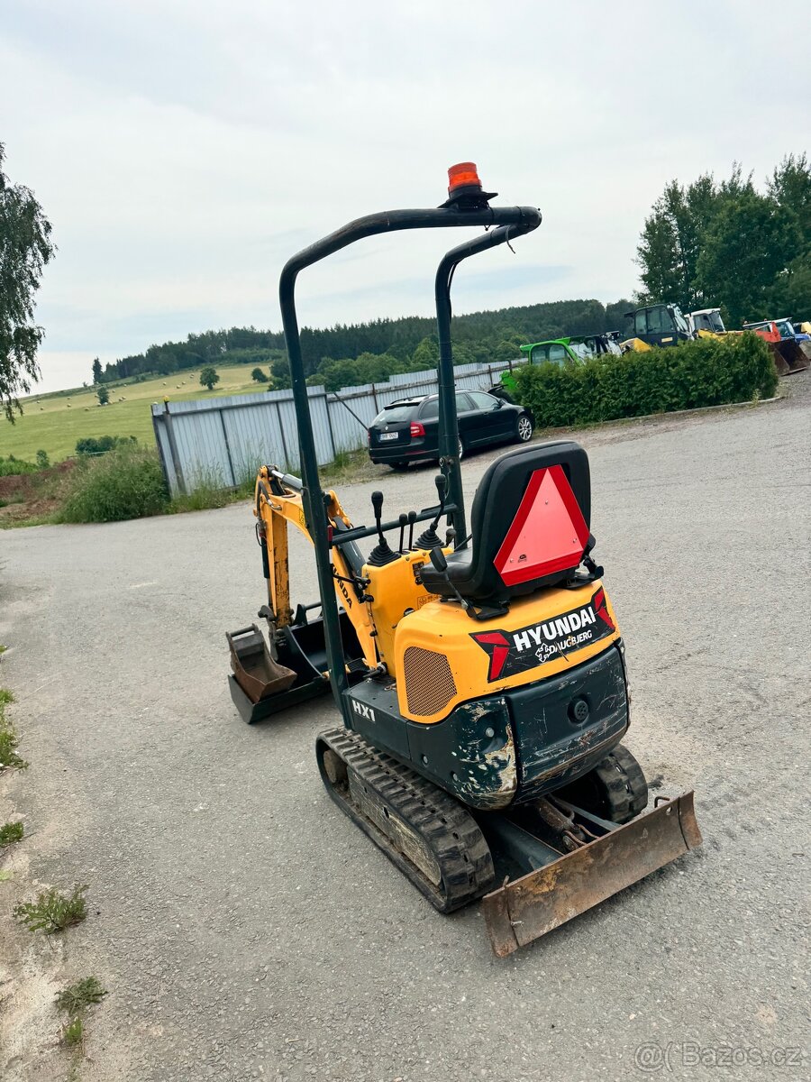 Minibagr Hyundai HX10a 2020 2x lzice 1 tuna - 3