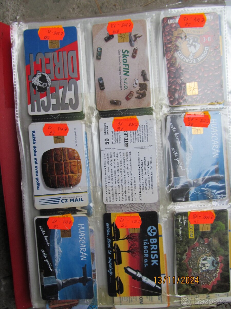 České tel.karty II. - 3