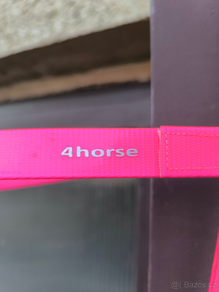 Růžová Multiuzdečka 4HORSE - 3