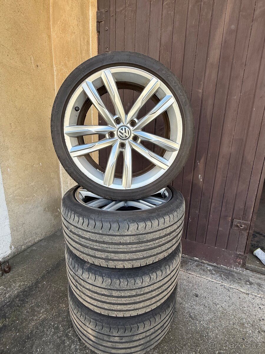 Alu kola 5x112 VW Dartford Fulda 225/40R18 - 3