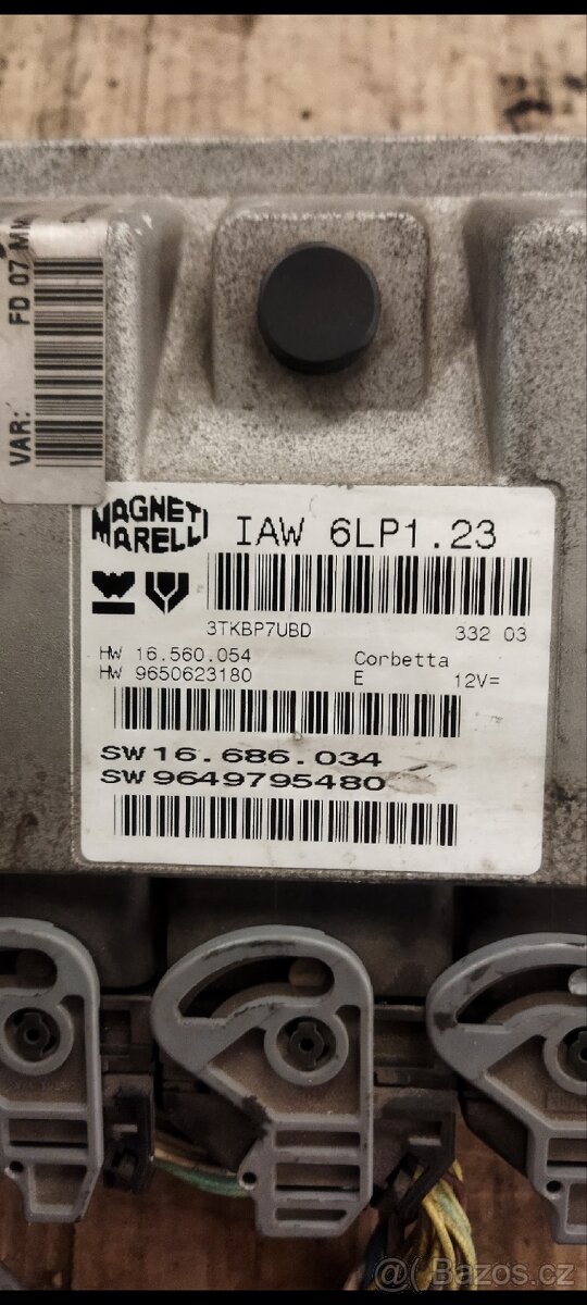 Citroen řídící jednotka motoru C5 - 3