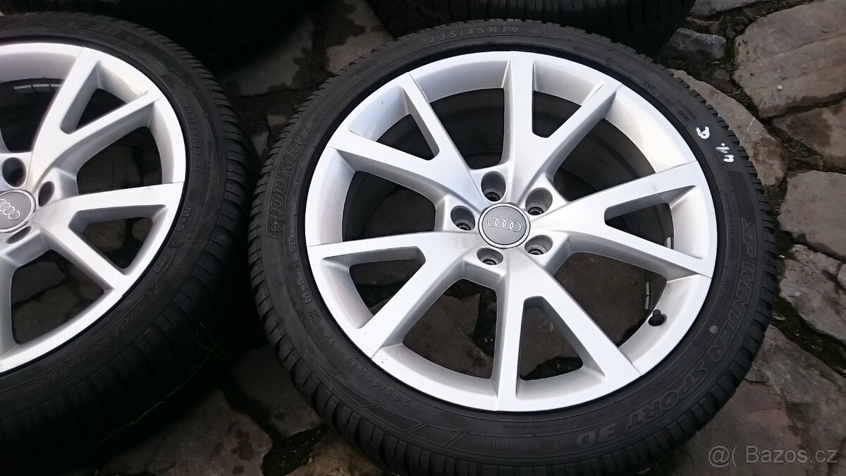 ORIGINÁL al kola 19 5x112 na AUDI A6 A7 A8 + zimní - 3