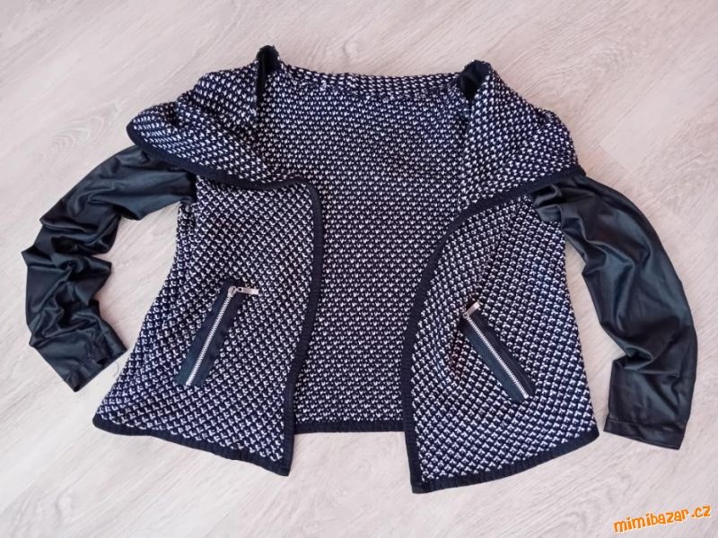 DÁMSKÝ HEZKÝ KABÁTKOVÝ SVETŘÍK - vel.L - 3