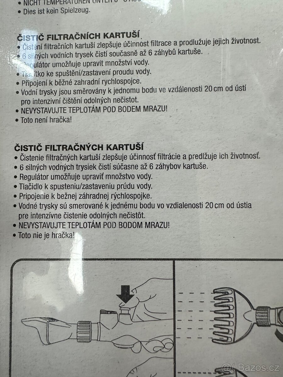 Čistič kartušových filtrů - 3
