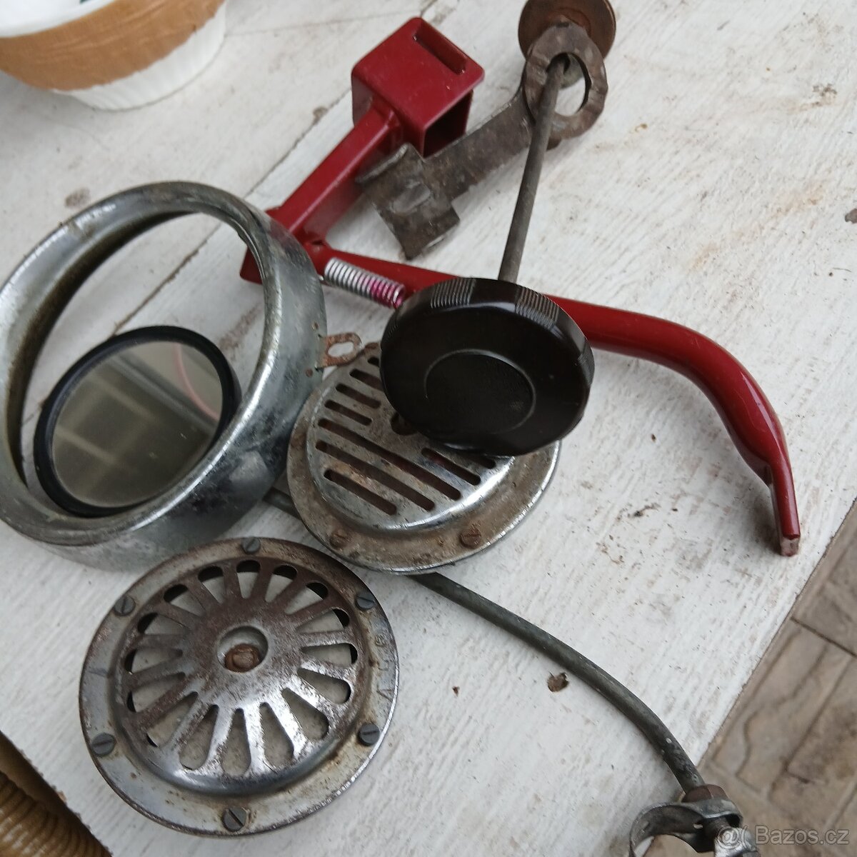 jawa tlumič řízení, stojan - 3