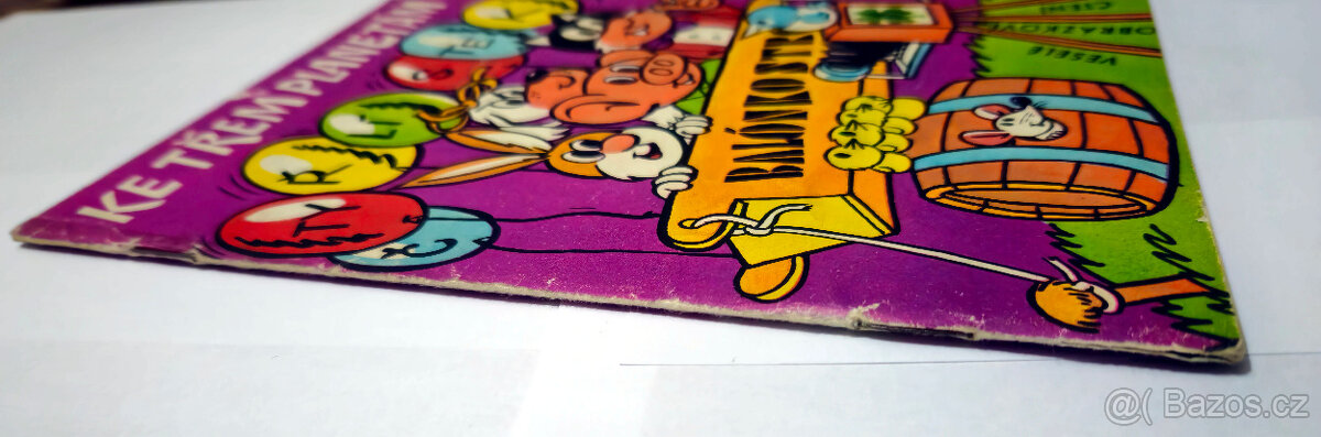 Čtyřlístek č.9 - Ke třem planetám - Original 1970 - 3