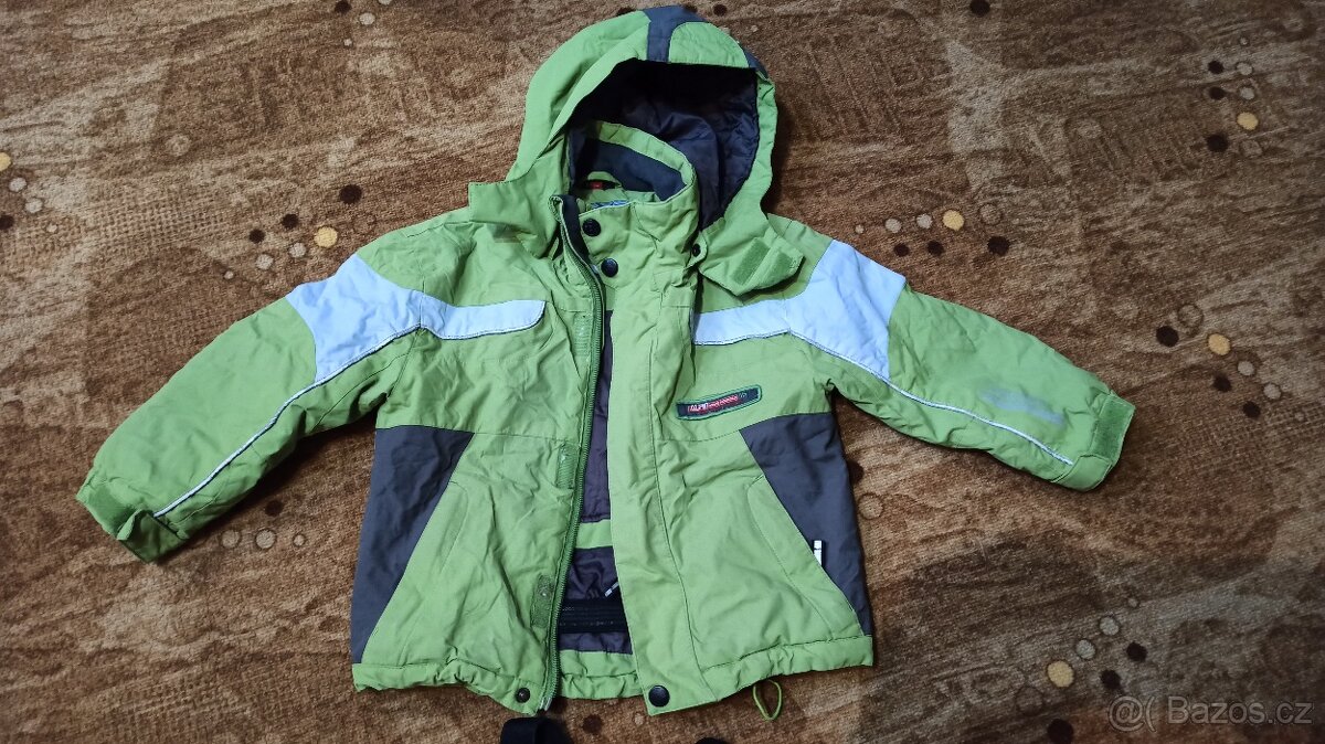 Dětská bunda a oteplováky vel. 98 - 3