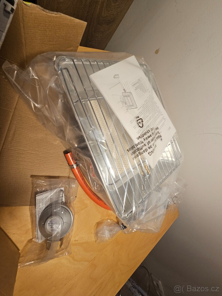 Nový plynový teplomet / ohřívač Meva BRI Piezo - 3