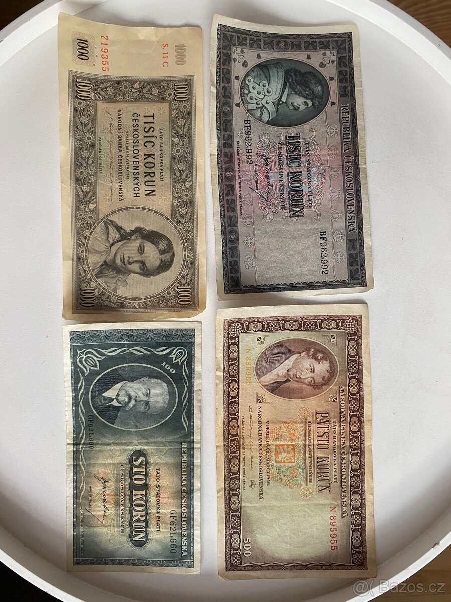 Staré bankovky - 3