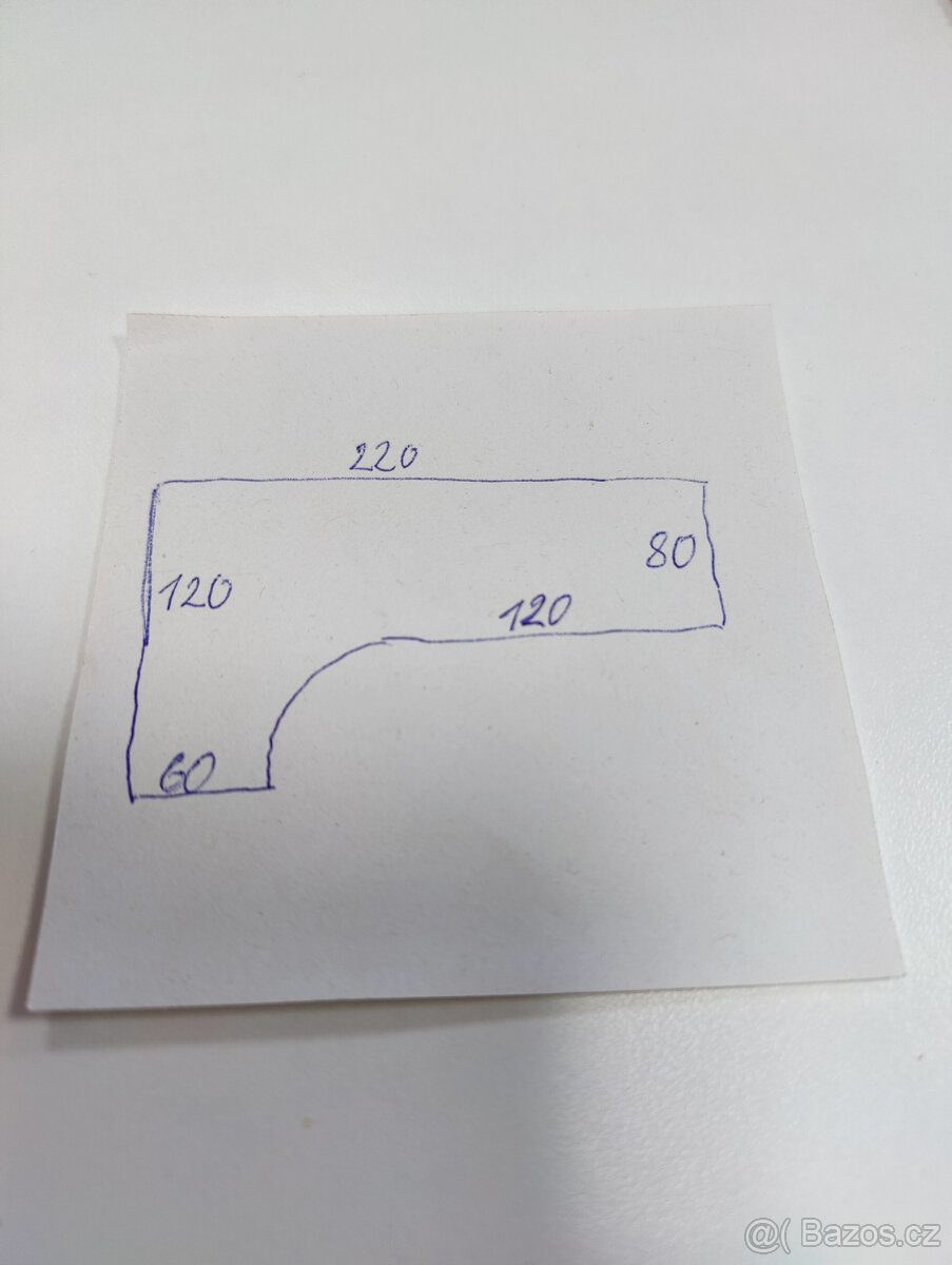 Rohový kancelářský stůl - 3