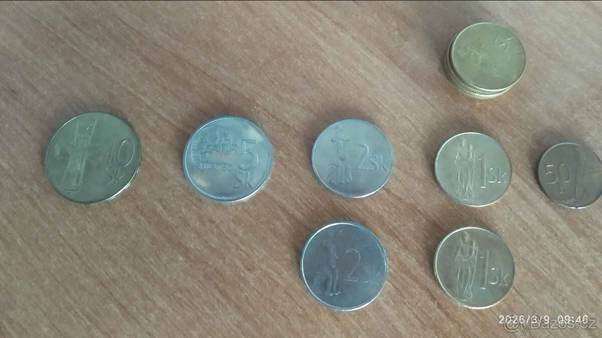 prodám mince - SK mince - 3