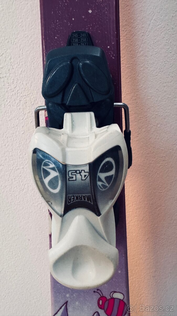 Prodám dívčí lyže K2 Luv Bug 124 cm - 3