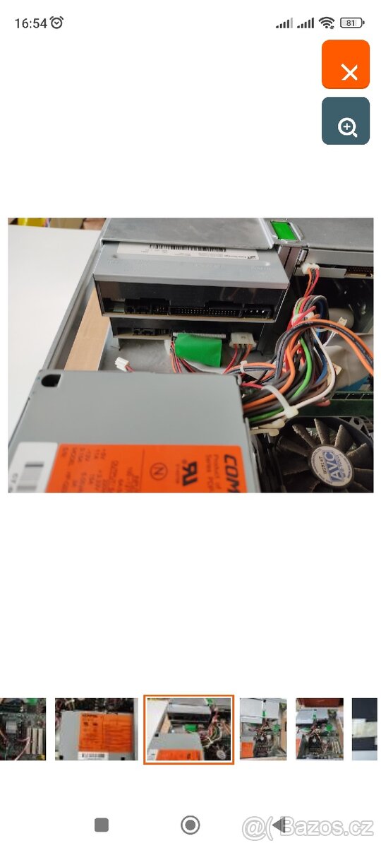 PC Sestava Compaq Pentium pro Hevlett Packard bez HDD.
- 3