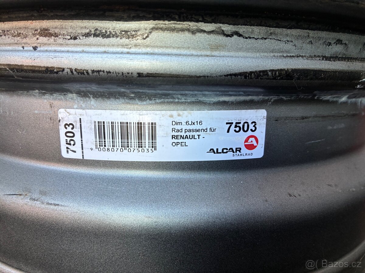 Plechové disky Renault Trafic - 3