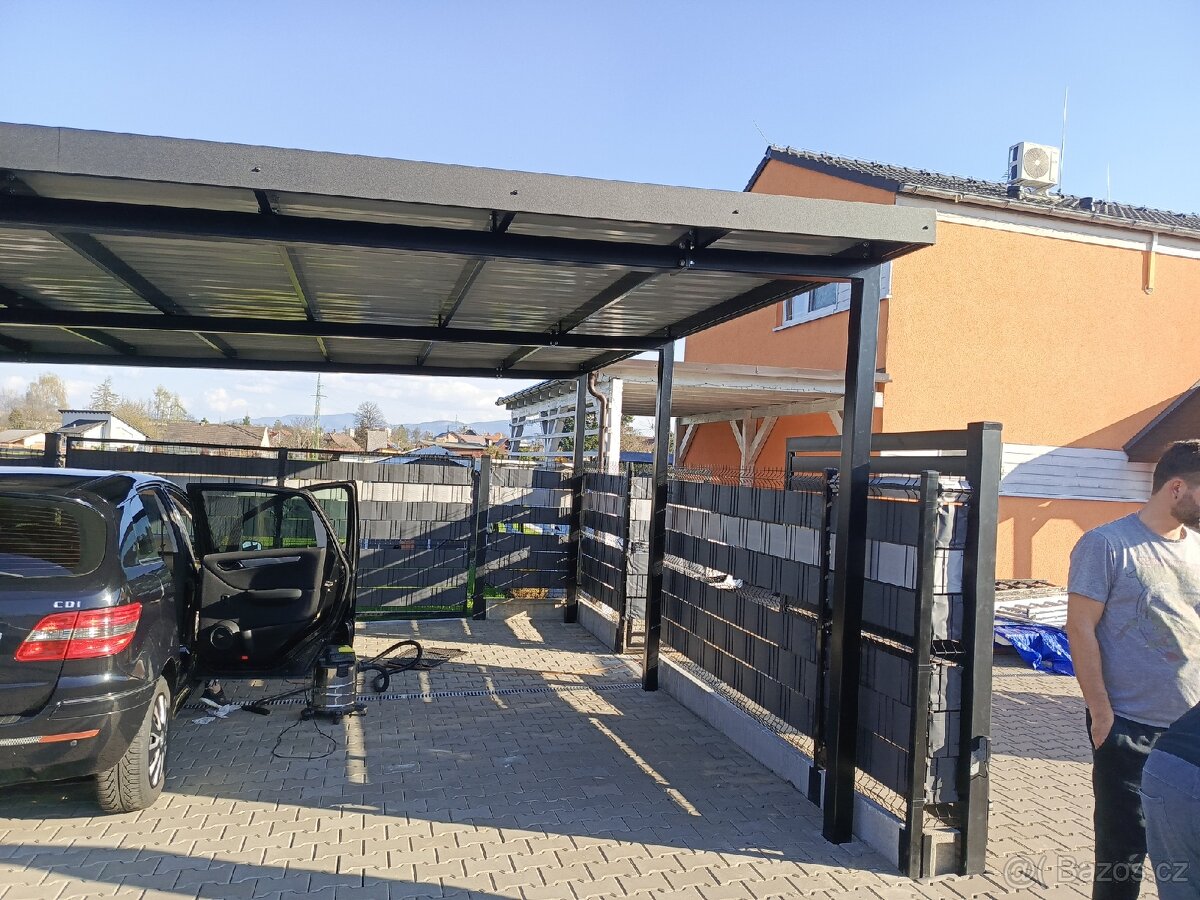 Prodám pergolu(stání pro auta) - 3