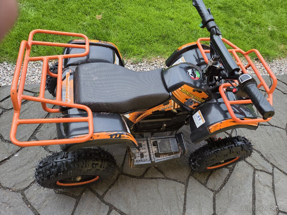 Dětská elektrická čtyřkolka 1000w nové pneu