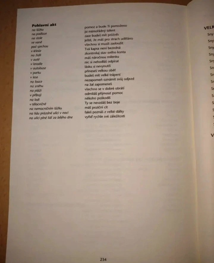 Kniha velký erotický snář - 3