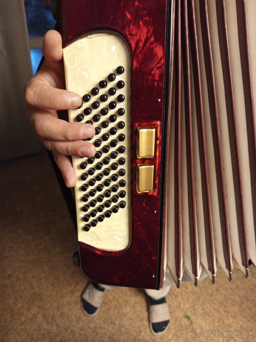 Tahací harmonika akordeon - 3