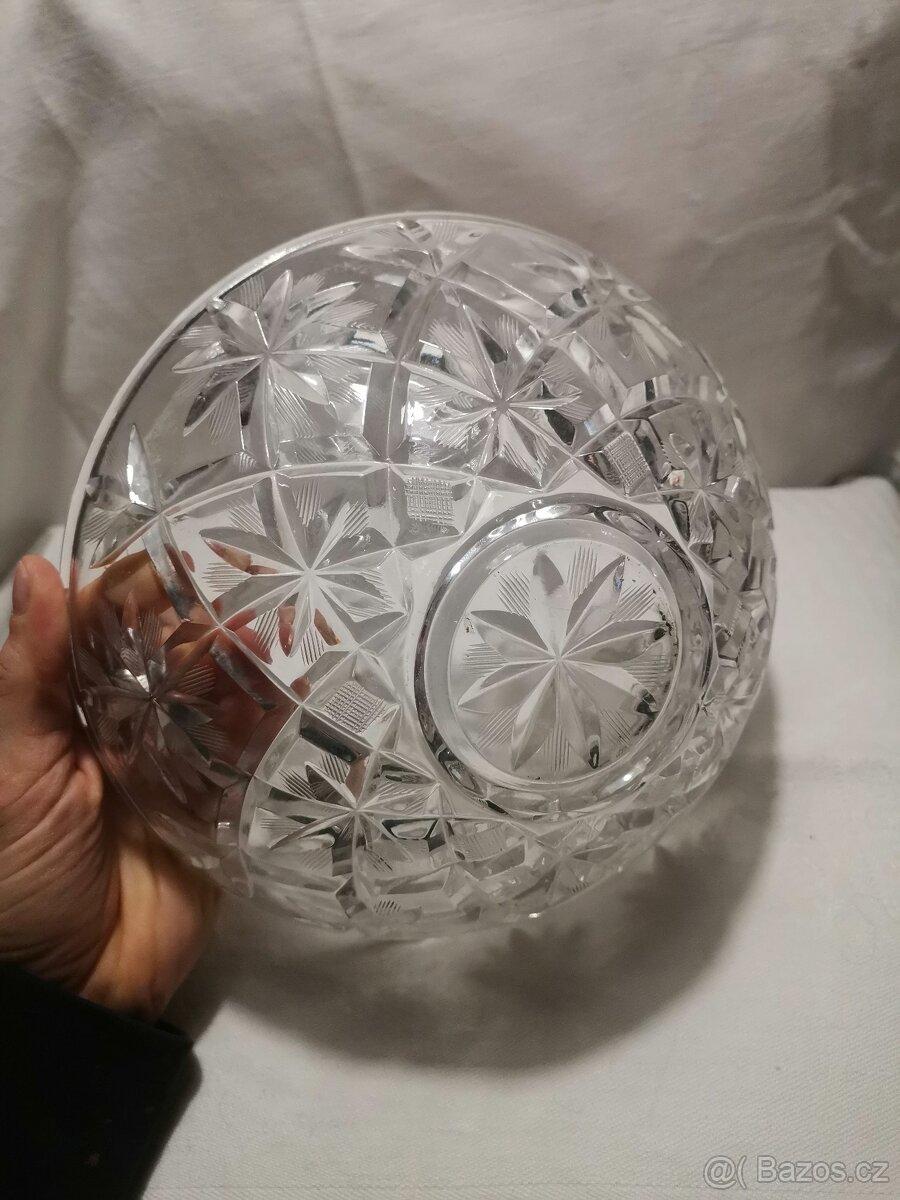 Mísa český olovnatý křišťál - 3
